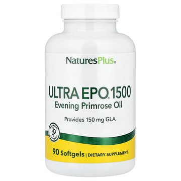 NaturesPlus, Ultra EPO® 1500，月見草精油，90 粒軟膠囊