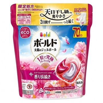 Bold 4D 洗衣球 補充包 療癒花香 粉紅  70顆  1袋