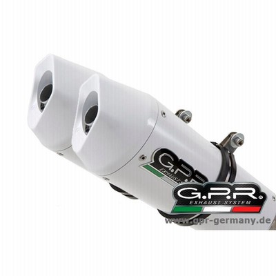 GPR GPR:ジーピーアール GPR ALBUS CERAMIC 【アルバス セラミック】 (SUZUKI TL 1000 S 1997-03 BOLT ON DOUBLE MUFFLER EXHAUST) ボルトオンマフラー TL1000S