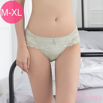 內褲 (M-XL)性感蕾絲親膚小褲_灰色#9132