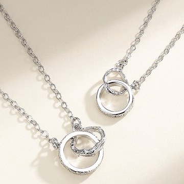 YING E017 荊棘之戀 金屬鍊 情侶鍊  項鍊 飾品 項鍊套組 生日禮物 交換禮物 情人節禮物 紀念日禮物