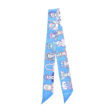 HERMES Dress Code 穿搭守則 Twilly 絲巾(藍)