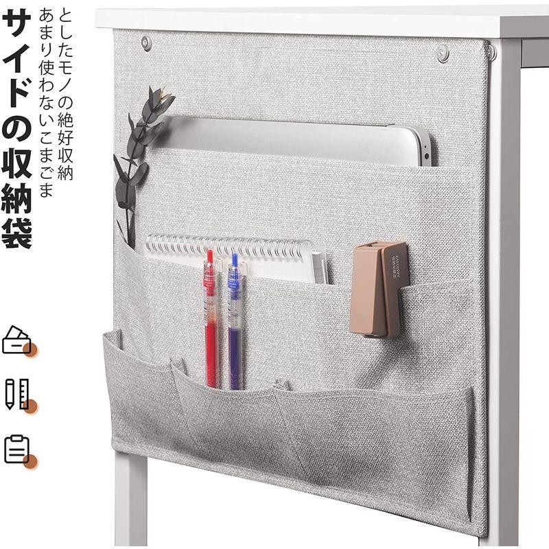 YeTom デスク 机 pcデスク パソコンデスク 幅100cm×奥行48cm 布製 ...