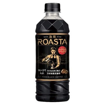ROASTA冷研無糖黑咖啡(455mlx4瓶)