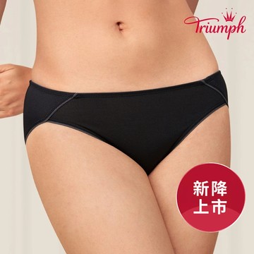 黛安芬-Home Bra-紓壓系列低腰內褲 M-EEL 自信黑｜E002504 04