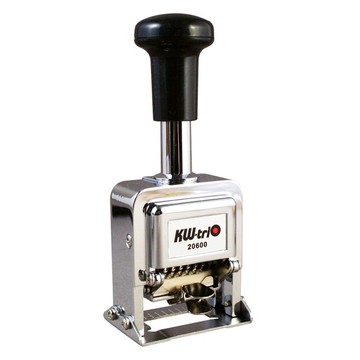 KW-triO 可得優 02060 自動跳號號碼機 (6位數)【APP滿額下單10%點數(單一帳號最高5000點)】1/31止