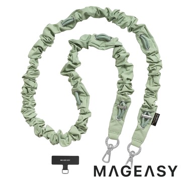 【MAGEASY】Scrunchie Strap掛繩/掛繩片組『鼠尾草綠』PHIPH365 戶外 露營 健行 休閒 時尚 旅遊 通勤 掛繩