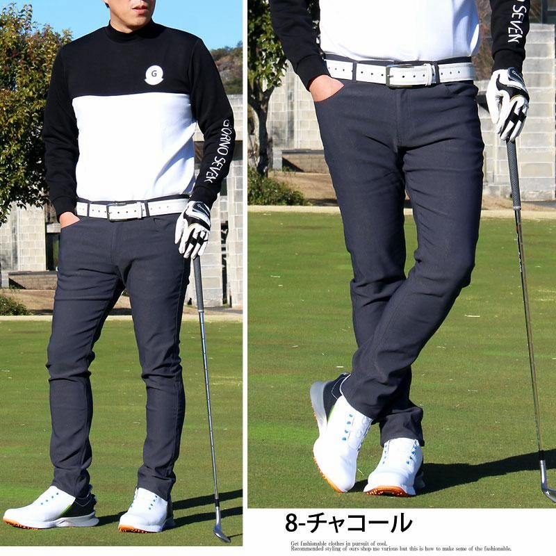 ゴルフパンツ メンズ ゴルフウェア チノパン 360度 パワー