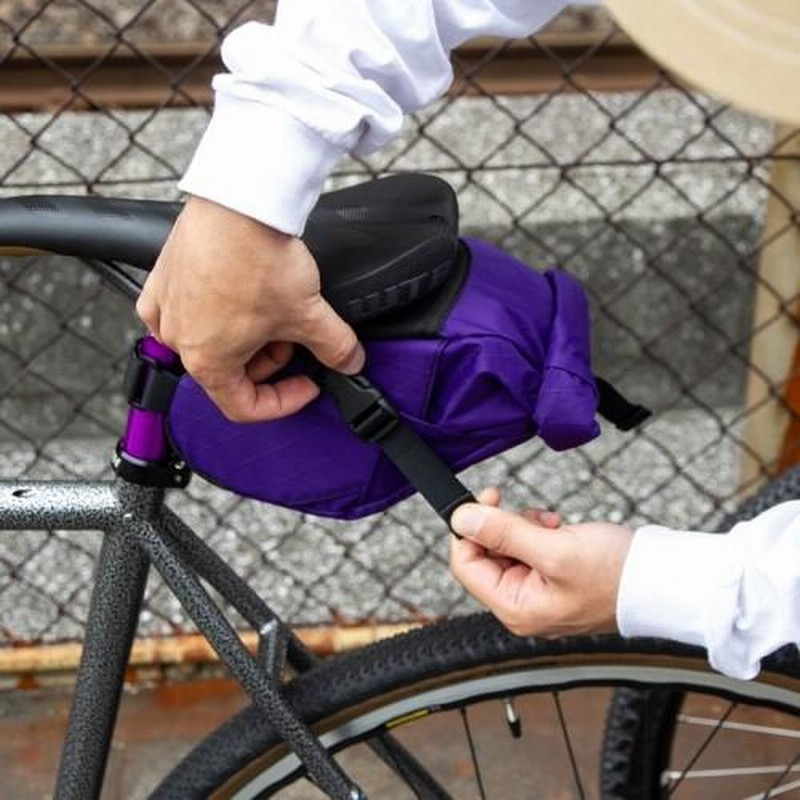 フェアウェザー FAIRWEATHER seat bag mini x-pac/purple | LINEブランドカタログ