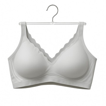 [家速配]冰淬波波後扣內衣-灰L