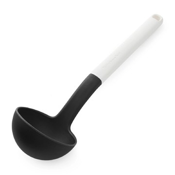 KitchenAid 美國 不沾鍋尼龍湯杓(純白32cm) / 湯勺 料理匙 攪拌杓 攪拌勺 可機洗 洗碗機可洗