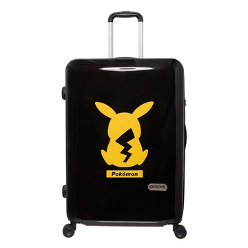 【OUTDOOR】寶可夢Pokemon-潮黑皮卡丘28吋行李箱-黑色 ODGO23F28BK