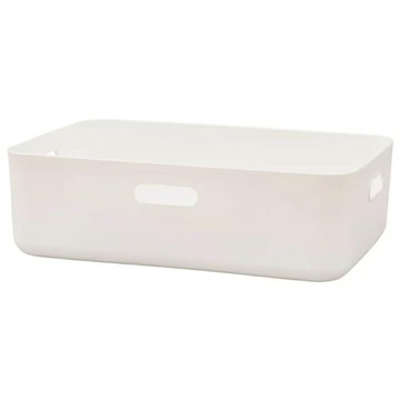 收納盒 寬低型 SOFT NINBOX V WH NITORI宜得利家居