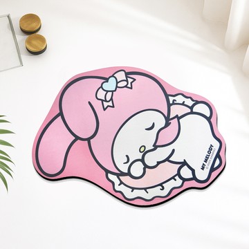 【三麗鷗】療癒造型軟式地墊 美樂蒂