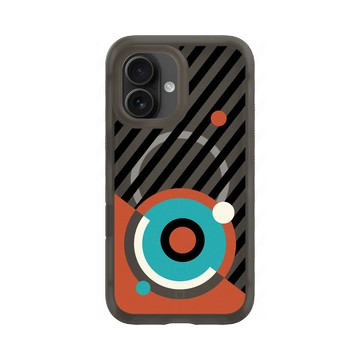 iPhone 16 AirX 本質黑 - NASA - Helix Nebula - Bauhaus Style