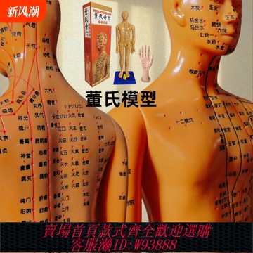 {可刷卡 打統編}董氏奇穴專用人體穴位模型經穴模特十二經絡中醫全身刻字董氏扎針針灸