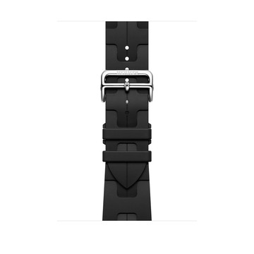 Apple Watch Hermès - 46 公釐 Noir 黑色 Kilim Single Tour 錶帶