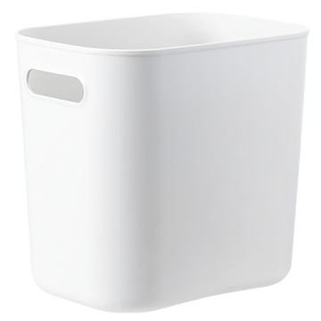 SHIMOYAMA PE手提收納盒 深型無蓋 M  灰色  1個