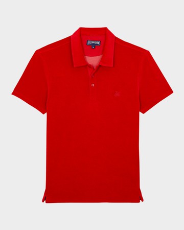 Men's Organic Terry Polo Shirt