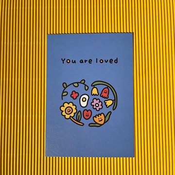 明信片_你是被愛的