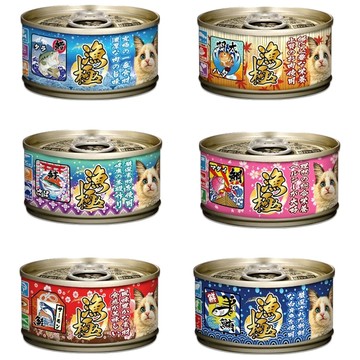 AkikiA 【24入組】-無榖主食貓罐系列 - 80g