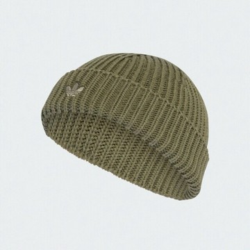 adidas Adidas 愛迪達 Short Beanie JY6284 男女 毛帽 針織帽 保暖 舒適 綠