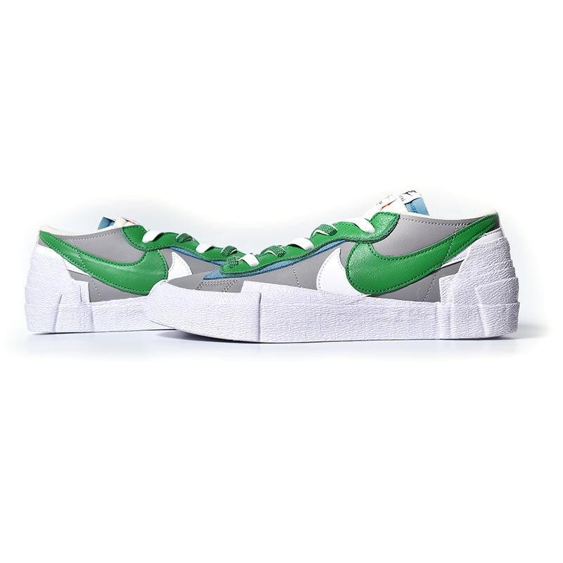 NIKE × SACAI BLAZER LOW GREEN × GRAY ナイキ ブレーザー ロー