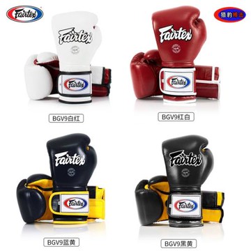 泰國fairtex拳套BGV9墨西哥拳擊手套男女散打搏擊成人專業訓練