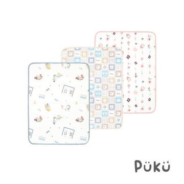 【PUKU 藍色企鵝】眠眠安睡保潔防濕墊60X80cm-(多款)
