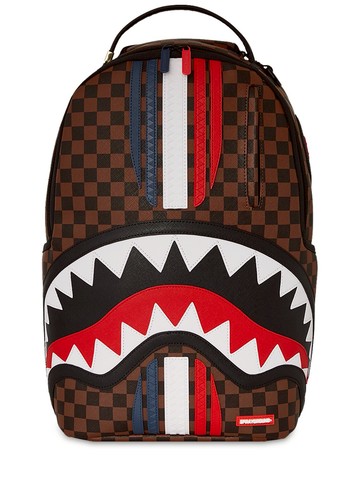 Printed Canvas Backpack