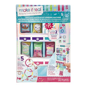 make it real 美麗夢工坊 驚喜串珠販賣機 串珠手鍊套裝  1盒