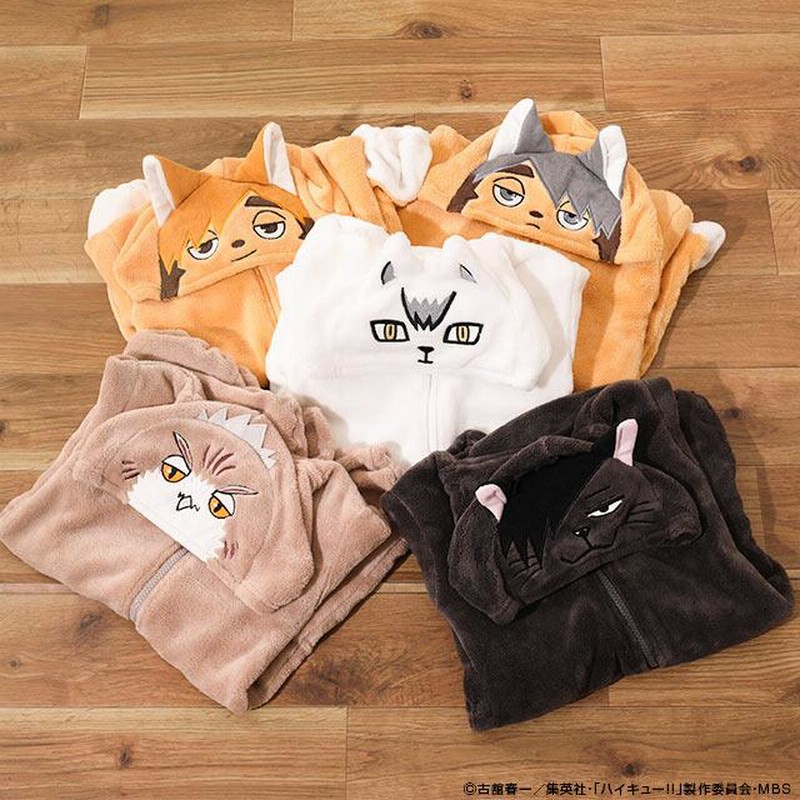 子供服 ハイキュー!!もふもふロンパース 7254B 新生児 ベビー