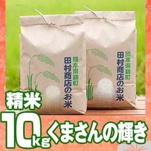 5年産　熊本県産くまさんの輝き白米10kg