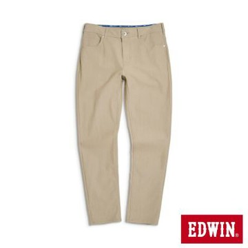 EDWIN 男裝 加大碼 JERSEYS 經典PK標準丹寧直筒迦績褲-灰卡其