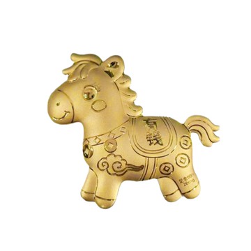 【2026年 丙午年】招財金馬鑰匙圈 / 掛飾繩 馬上有錢