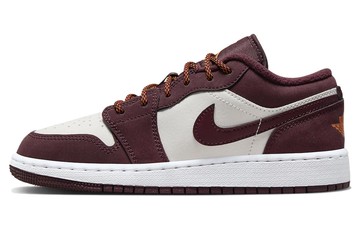 JORDAN 1 LOW NIGHT MAROON GS