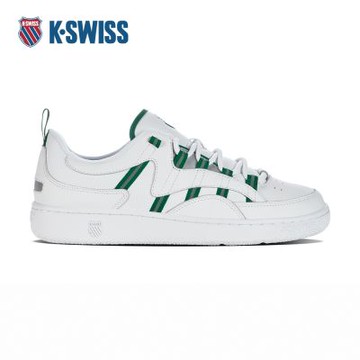 K-SWISS 經典運動鞋 SLAMM 99 CC 休閒 男鞋 白綠色 09083-932-M