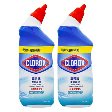 CLOROX 高樂氏 馬桶殺菌清潔凝膠  709ml  2瓶