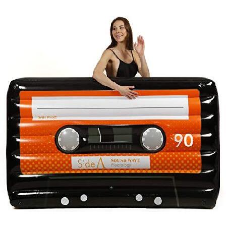 Loteli Mixtape Cassette Tape Pool Float: Large Floats for Adults and Kids