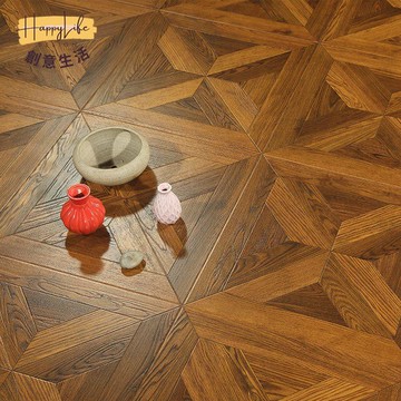 【臺灣公司 可打統編】免運 PVC地板貼 家裝藝術拼花地板商鋪酒店個性拼花地板12mm強化復合木地板廠家 可開發票 全館六折 工廠現貨直銷 新品特價 c1083