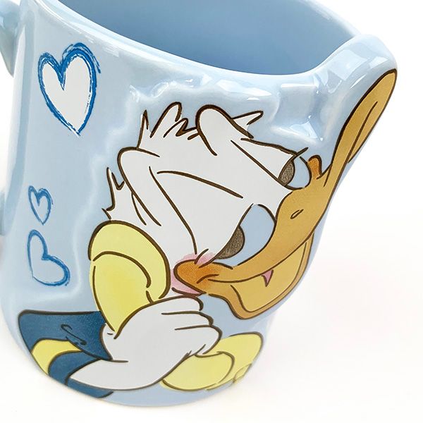 ディズニー ペアマグカップ （ドナルド＆デイジー） ブルー Disney