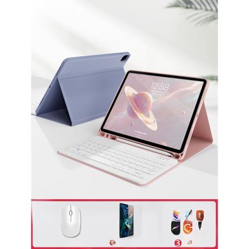 適用于iPad蘋果2024平板第9代帶筆槽Pro11寸藍牙8鍵盤10.2鼠標套裝Air6/4/5/3八保護套一體式2019外殼mini7/6