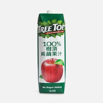 樹頂100%純蘋果汁1L