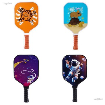 臺灣-出貨⭐熱銷兒童匹克球拍玻璃纖維板pickleball學校玩具禮品促銷匹克球拍