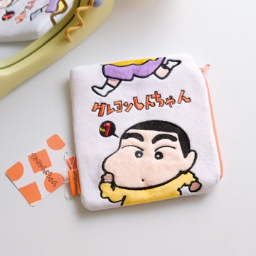 《蠟筆小新》🇯🇵日本｜原作漫畫封面毛絨收納包
