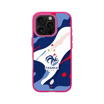 iPhone 16 Pro Clear 粉漾桃 - FFF - Logo - Camo