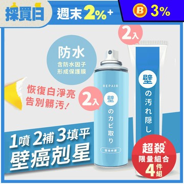 日本熱銷牆壁修補膏/壁癌防水噴霧 謝祖武推薦