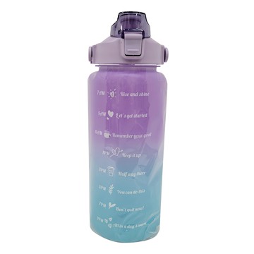 HIKARI 日光生活 漸層多彩運動水壺  漸層粉彩  2L  1個