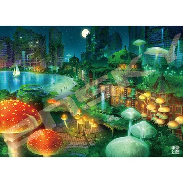 ≡MOCHO≡ 現貨 ENSKY 拼圖 東京幻想 -東京站蘑菇夜- 500片