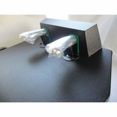 ピアノ補助ペダル(ピアノ足台) 両ハンドル P-33 ブラック 【+